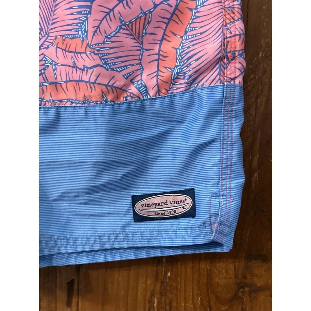 Vineyard Vines‎ Chappy Swim Trunks Swim Bottoms Boys Sz Large 16 EC Clean